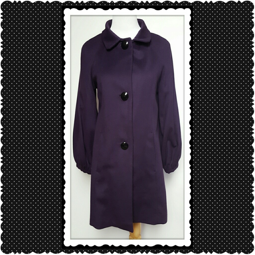 Banana Republic Plum Coat